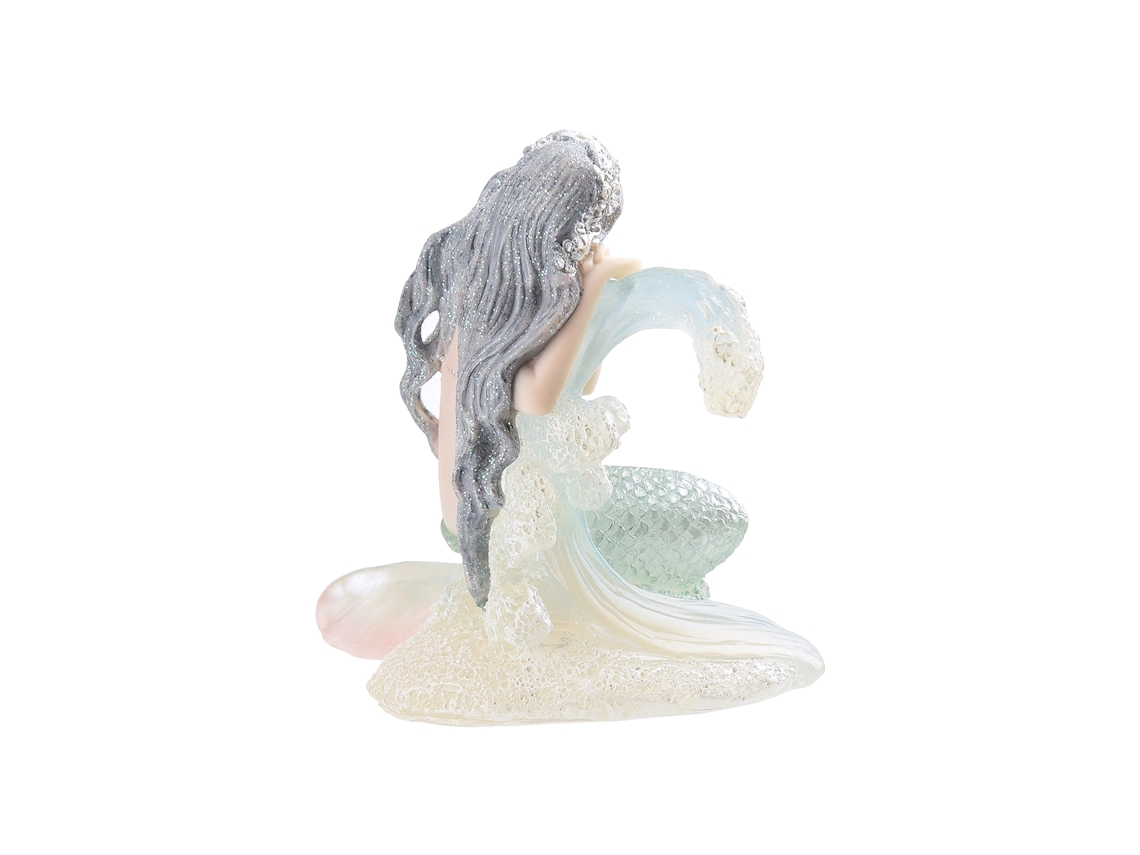 Decoración de resina para el hogar estilo sirena de Haibo