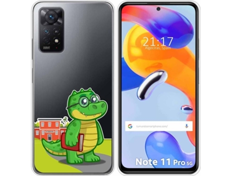 Carcasa Xiaomi Redmi Note 11 Pro TUMUNDOSMARTPHONE Dibujos Transparente Coco Multicolor