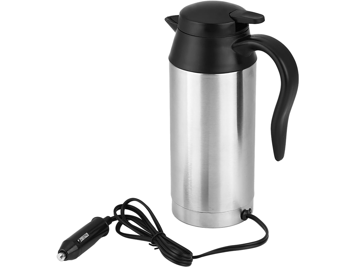 Hervidor Eléctrico De Acero Inoxidable Para Coche, Calentador De Agua Portátil De 12 V Para Té