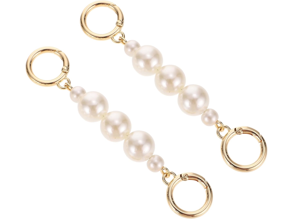Dos Cadenas De Extensión Para Bolsos Aleación