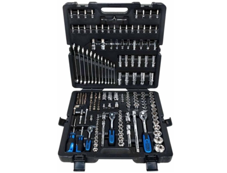 KS Tools Set de carraca vasos y puntas CHROMEplus 216 piezas 18.0216