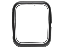 Funda protectora de TPU suave para Oppo Watch 2 de 46 mm, resistente a arañazos, color negro y blanco