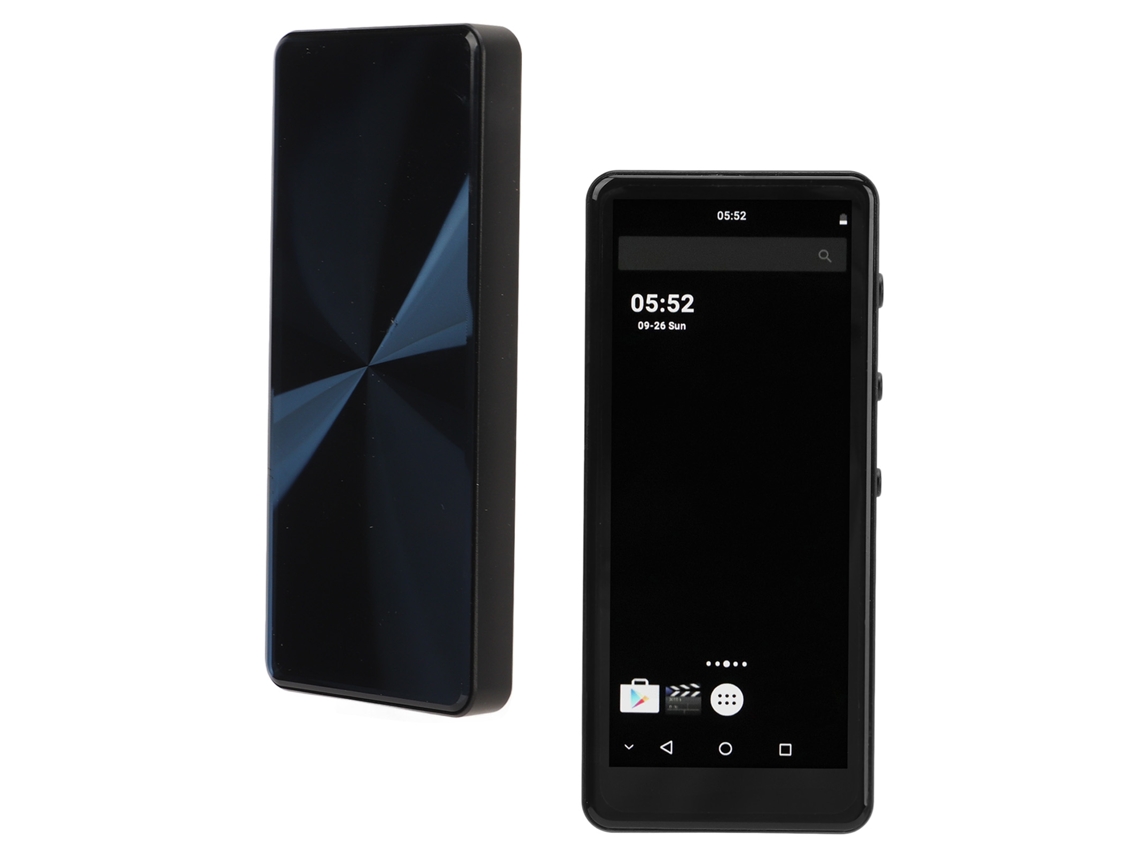 Reproductor MP4 Bluetooth Yizhood M100xs con pantalla táctil de 4.0 pulgadas y tarjeta TF de 64 GB (negro)
