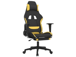 Silla De Juegos VIDAXL Negro Tela (64x60x127 cm)