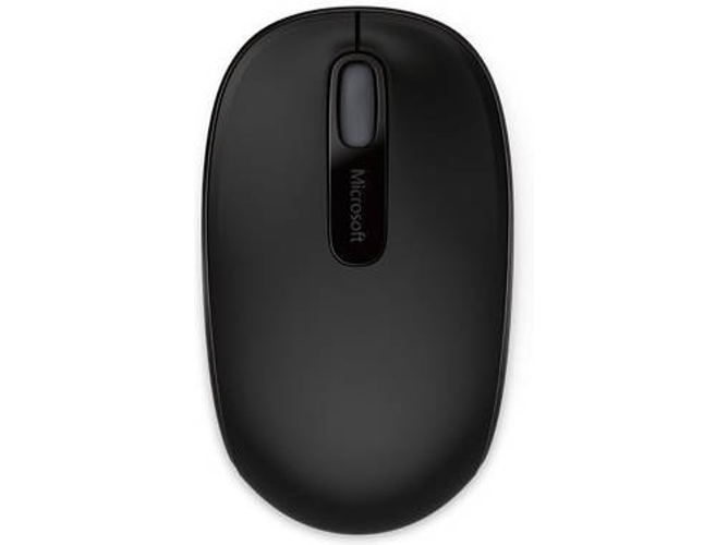 Ratón MICROSOFT 1850 (Inalámbrico - Óptico - 1000 dpi - Negro)