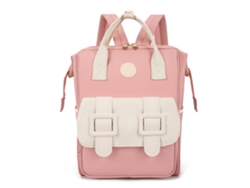 Mochila portapañales con aislamiento térmico, sistema antirrobo y compartimentos separados para ropa húmeda y seca (rosa) Eifson