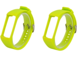 Juego De 2 Correas De Repuesto De Silicona Hechas A Mano Para Reloj Inteligente A360/a370 (ajustables)