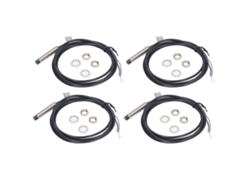 4 Conjuntos Interruptor De Proximidad Inductivo 2mm Cable 3 Pnp No Sensor Proximidad 6-36vdc