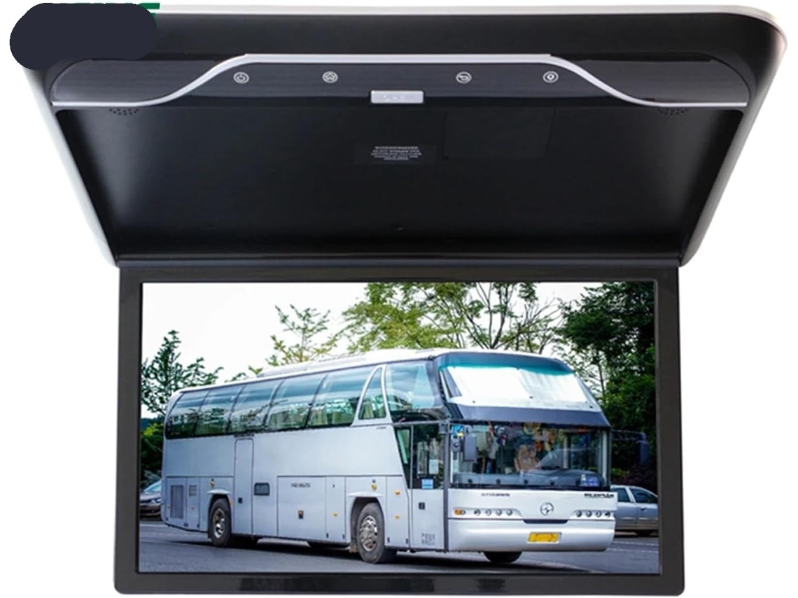 Pantalla Lcd Digital De 19 Pulgadas Para Techo De Coche, Plegable, Multimedia.