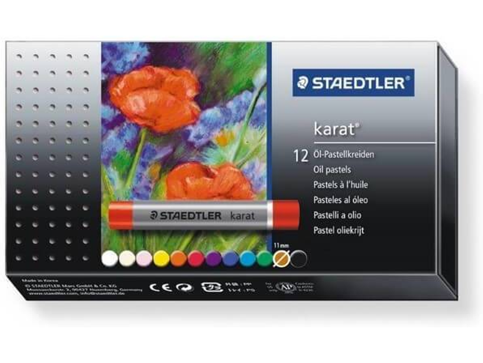 Tintas STAEDTLER Pastel Oleo (12 Unidades)
