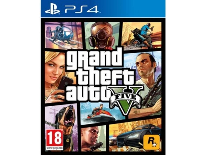 JG. PS4 GTA V BUNDLE