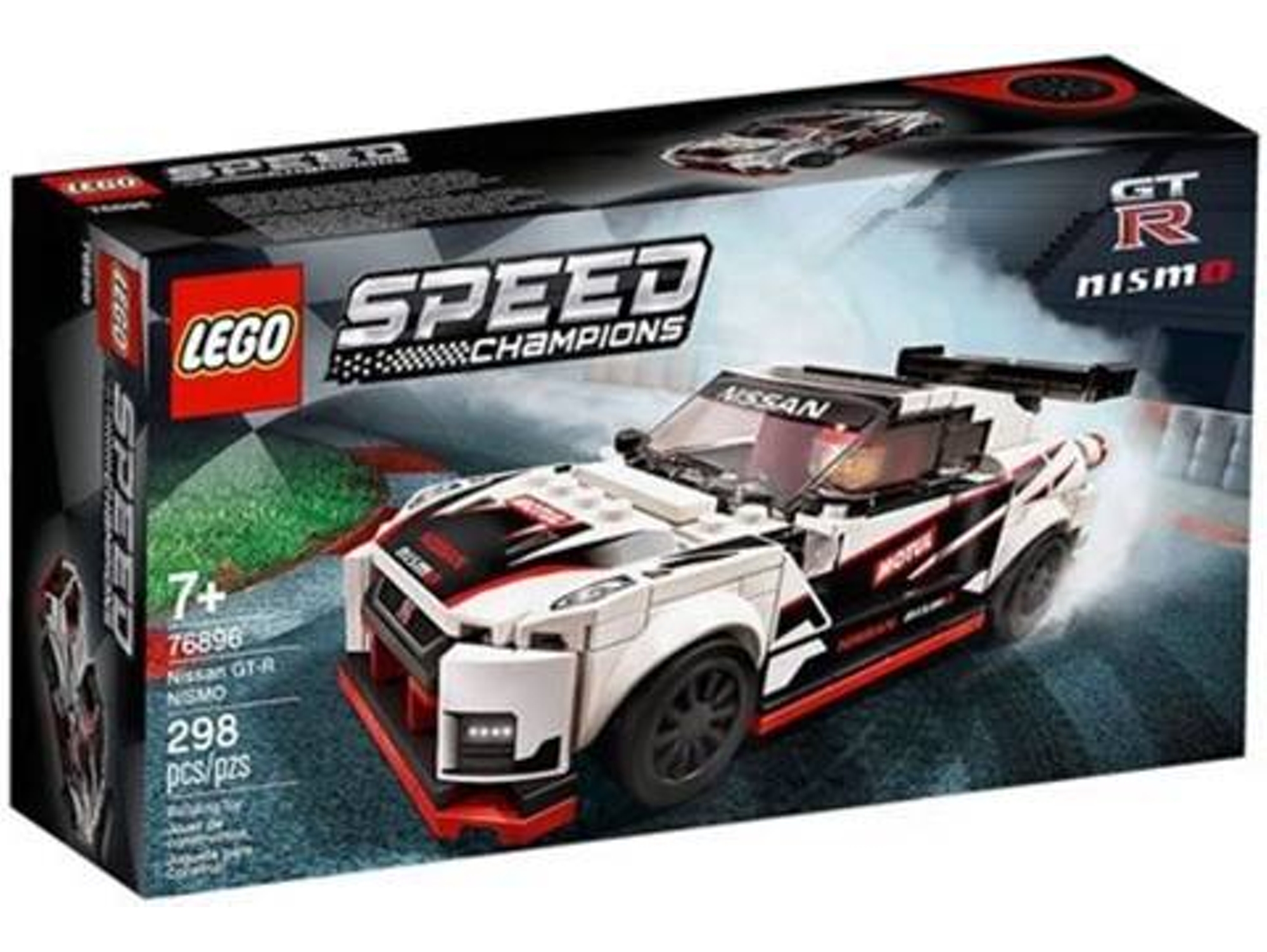 LEGO Speed Champions: Nissan GT-R NISMO - 76896 (Idade mínima: 7 - 298 Peças)