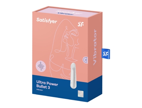 Vibrador SATISFYER Bullet Ultra Power White