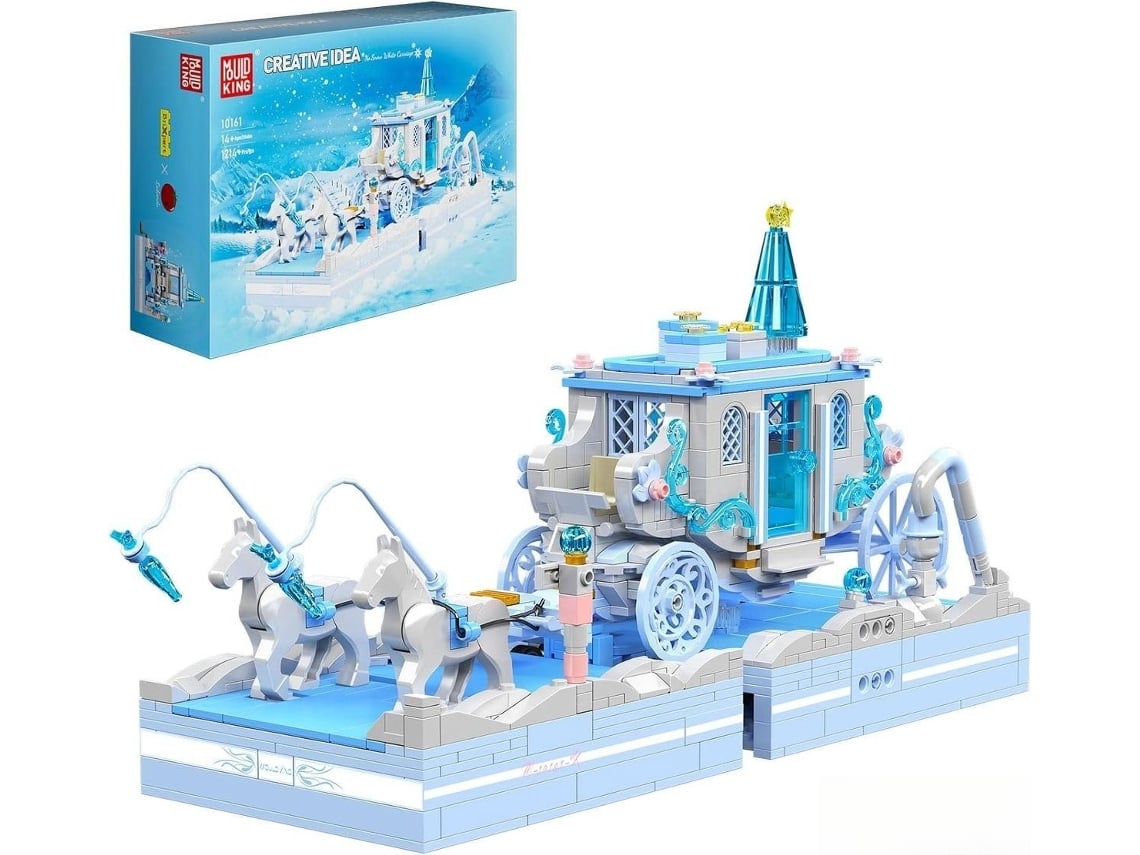 Mould King Carruagem De Neve 10161