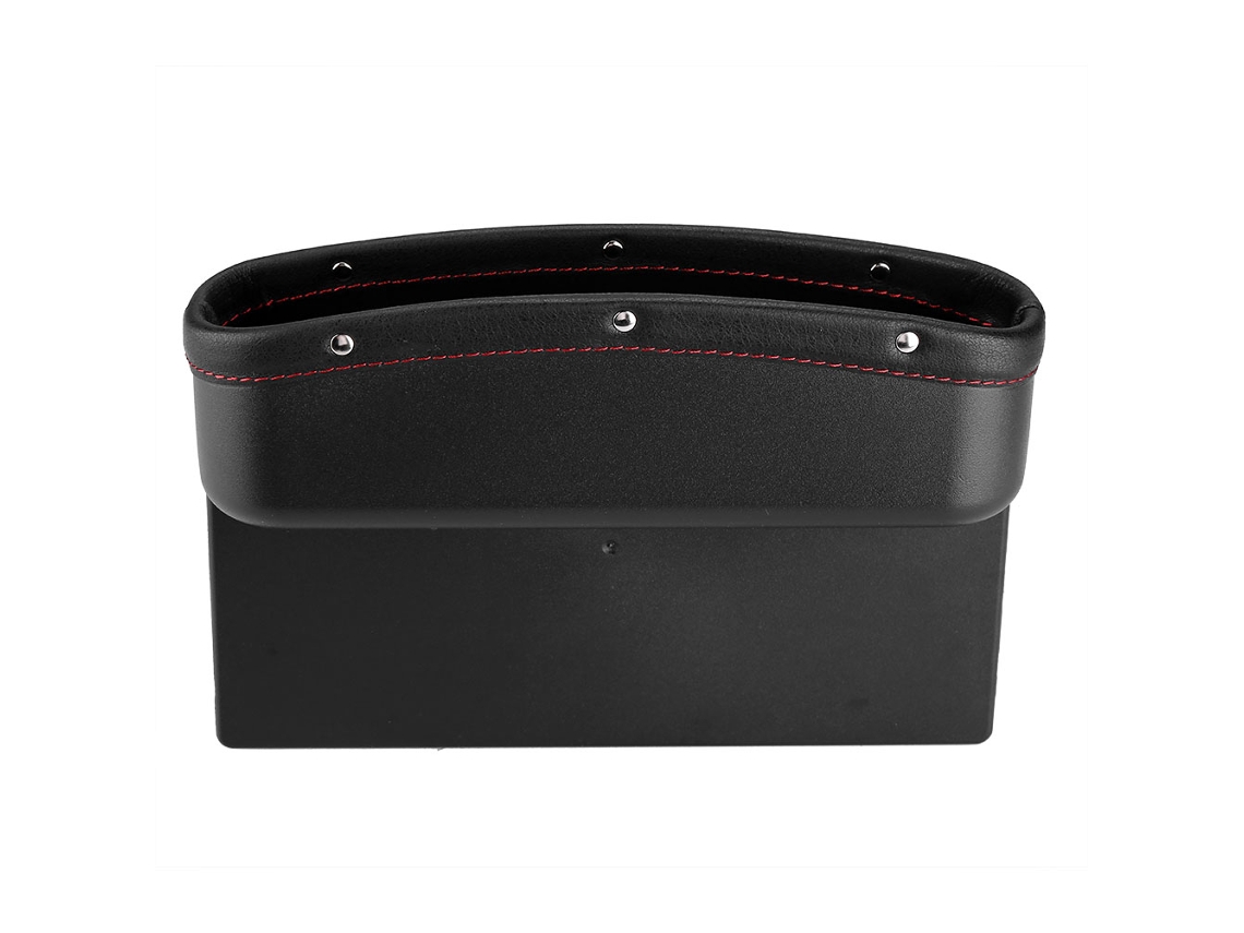 Caja Organizadora Para El Espacio Entre Los Asientos Del Coche Para Guardar El Teléfono Móvil, Las Llaves Y Las Tarjetas - Negra