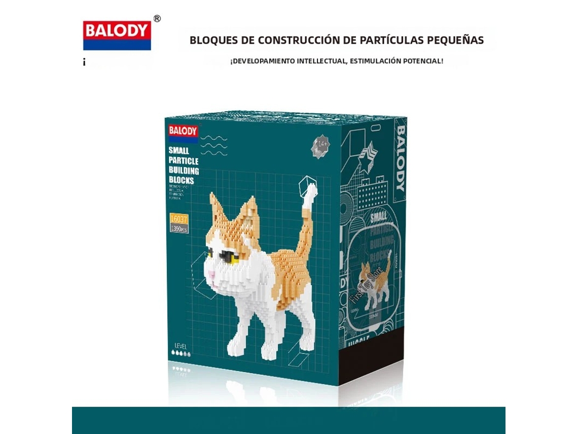 (estilo 5) Mini Juguete De Bloques De Construcción De Dibujos Animados De Perro Y Gato, Compatible Con Lego, Hecho De Material Abs