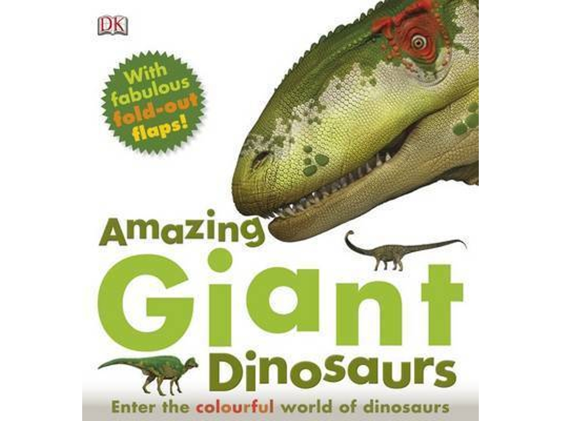 Libro Amazing Giant Dinosaurs (Inglés)