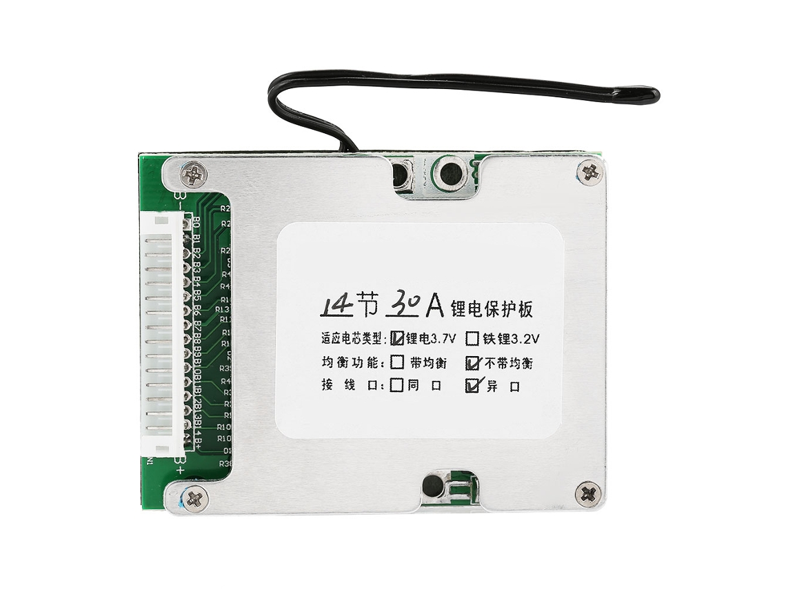 Placa De Protección Para Batería De Iones De Litio 14s 30a 3.7v, Pcb Bms De Alta Calidad