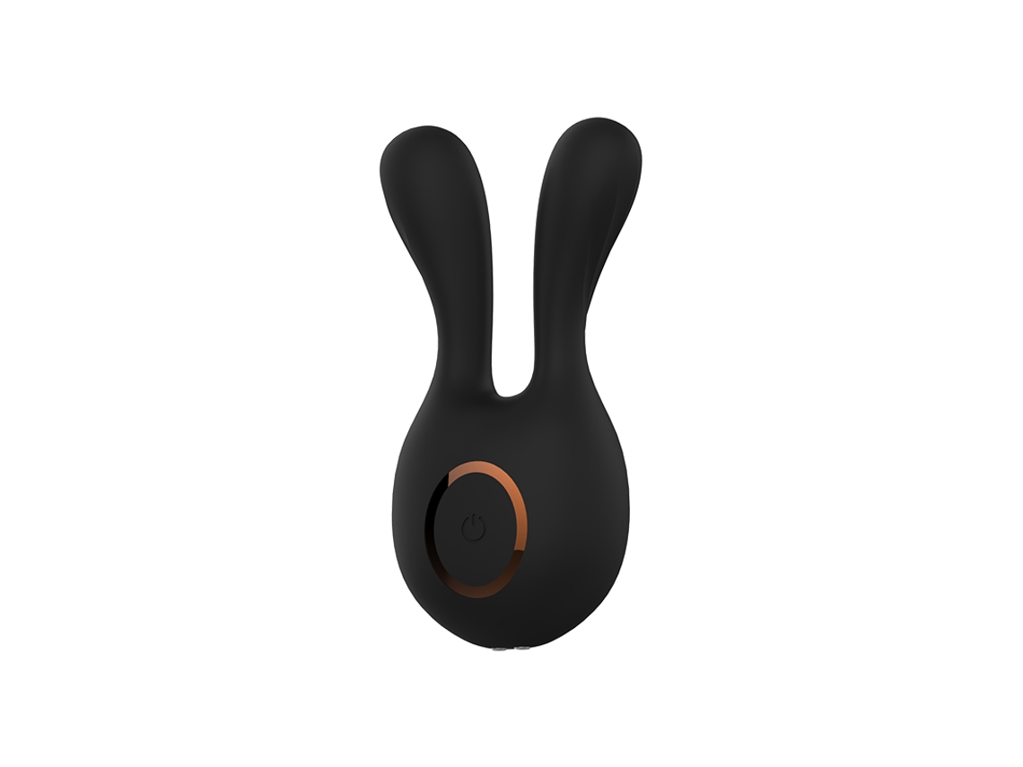 Vibrador De Masaje Recargable De 12 Frecuencias Para Mujer (negro) Yizhood