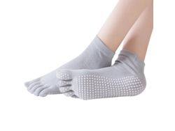 2026-calcetas De Yoga Para Mujeres Y Hombres Con Toe Completo Antideslizante Para Yoga Barre Pilates Y Más