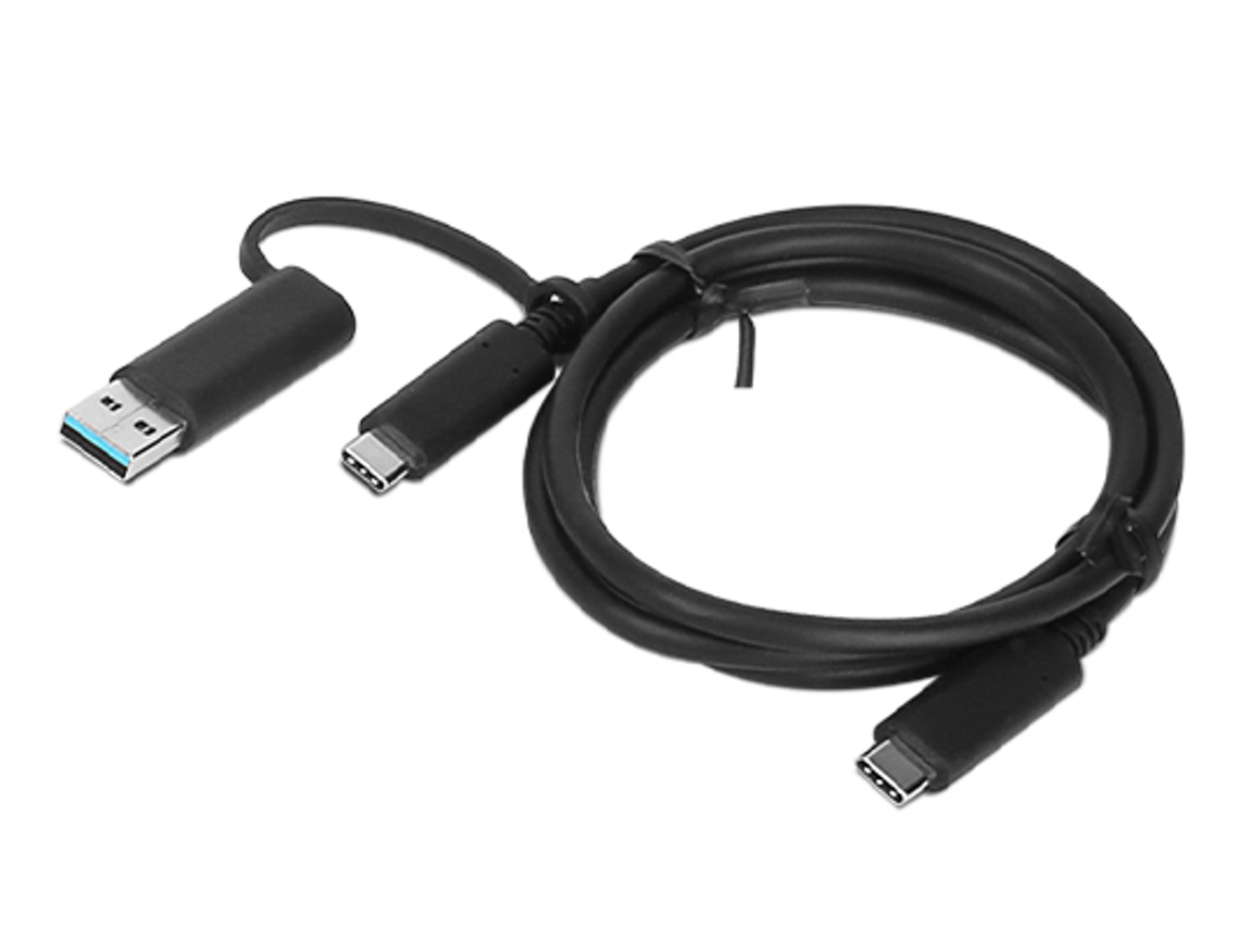 Cable LENOVO 03X7470 USB 1m USB A/USB C USB C Negro