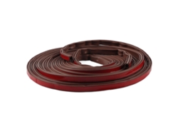 Cinta De Sellado Para Puertas Y Ventanas, 6 M, Autoadhesiva, De Caucho De Silicona, Color Marrón, Resistente A La Intemperie, 8 Mm.