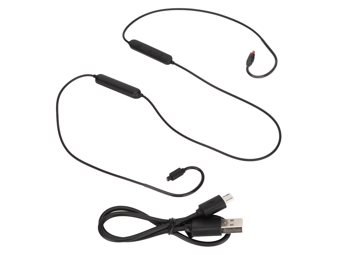 Cabo Adaptador Bt Wireless Mmcx Com Microfone E Controle Para Fones De Ouvido Ath Im01 Baixa Latência