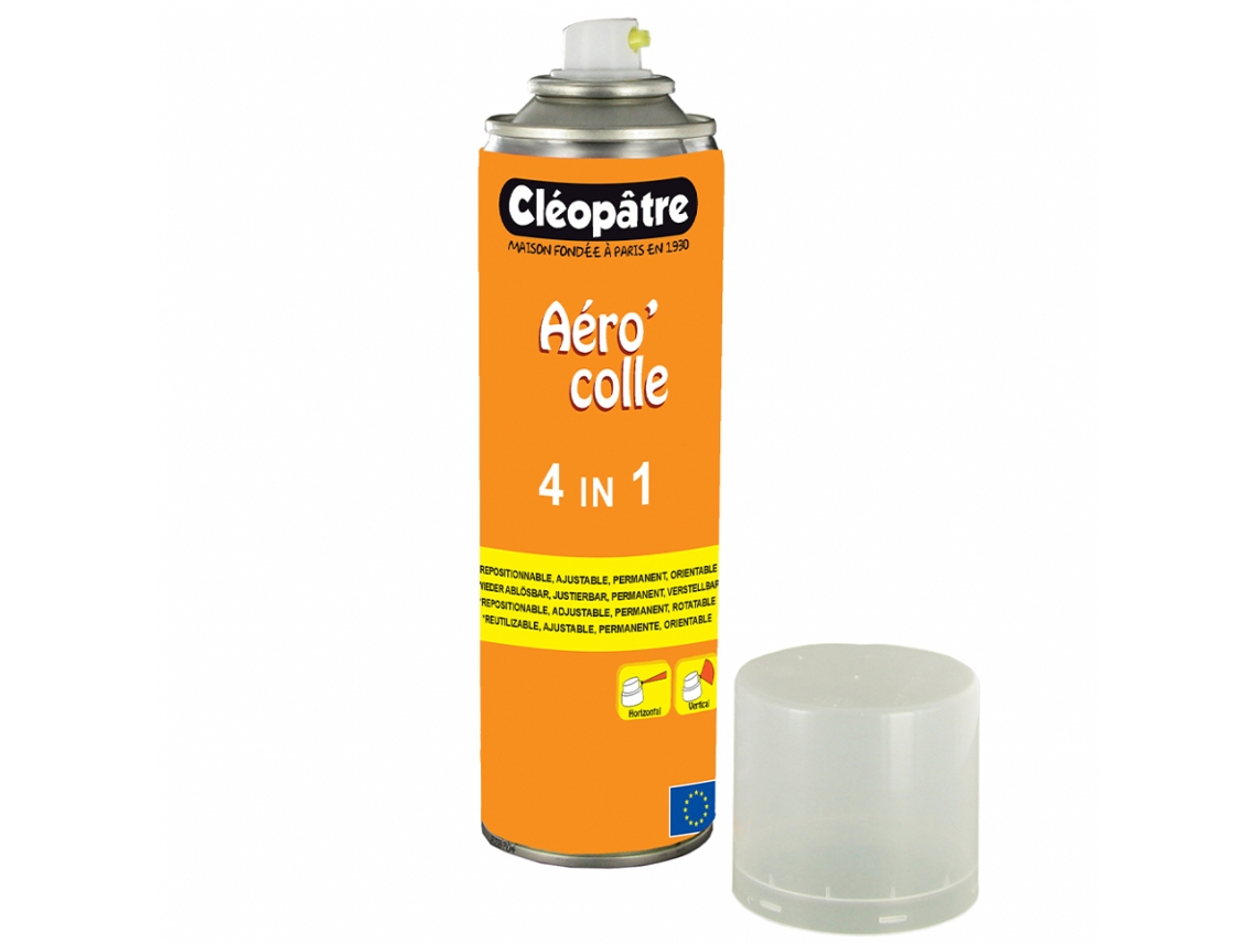 Pegamento CLEOPATRE en Spray 4 en 1 250Ml