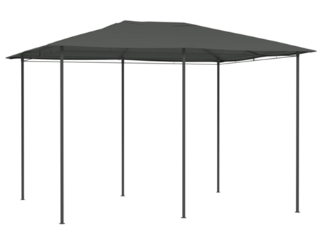 vidaXL Cenador gris antracita 3x4x2,6 m 160 g/m²