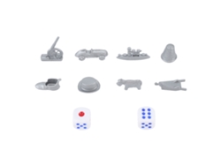 Urbannova-accesorios De Plástico Para Juegos De Mesa: Cañón, Coche, Barco, Sombrero, Piezas De Repuesto Con Dados