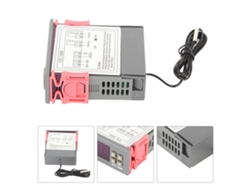 Controlador De Temperatura Digital Termostato De Enfriamiento Y Calefacción Con Sensor Ntc Stc-1000 24v