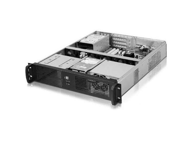 Caja PC TECHLY I-CASE IPC-2055 (Rack - Negro)