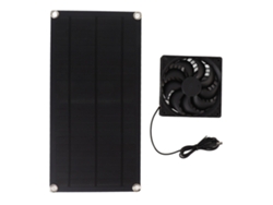 Ventilador Extractor Solar Portátil De 10 W, Ip65, Silicio Monocristalino, 18 V Para Vehículos Recreativos.