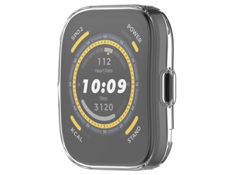 Funda protectora de TPU con todo incluido para Amazfit Bip 5 (transparente)