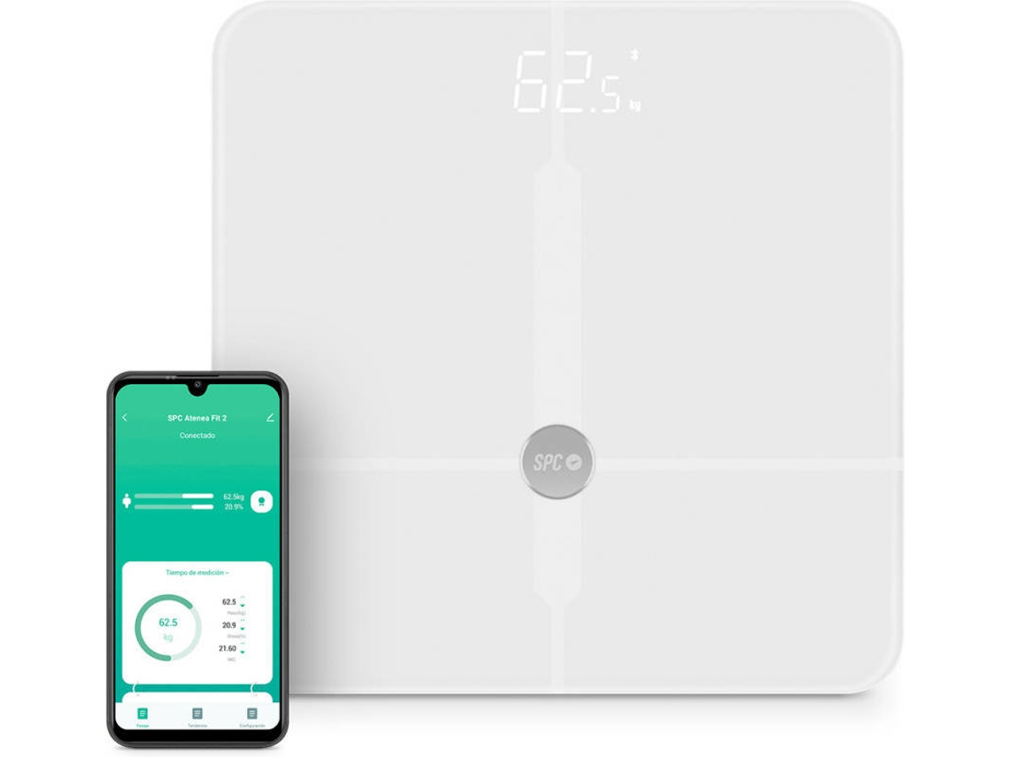 Báscula Inteligente SPC Atenea Fit 2 - Blanco