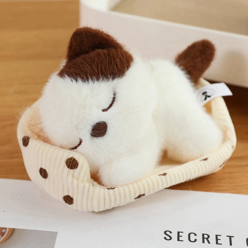 Peluche de animalito adorable hecho a mano MDUG (gato de 14 cm)
