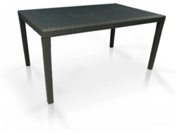 Mesa DMORA Gris (Resina - 90x150x72 cm)