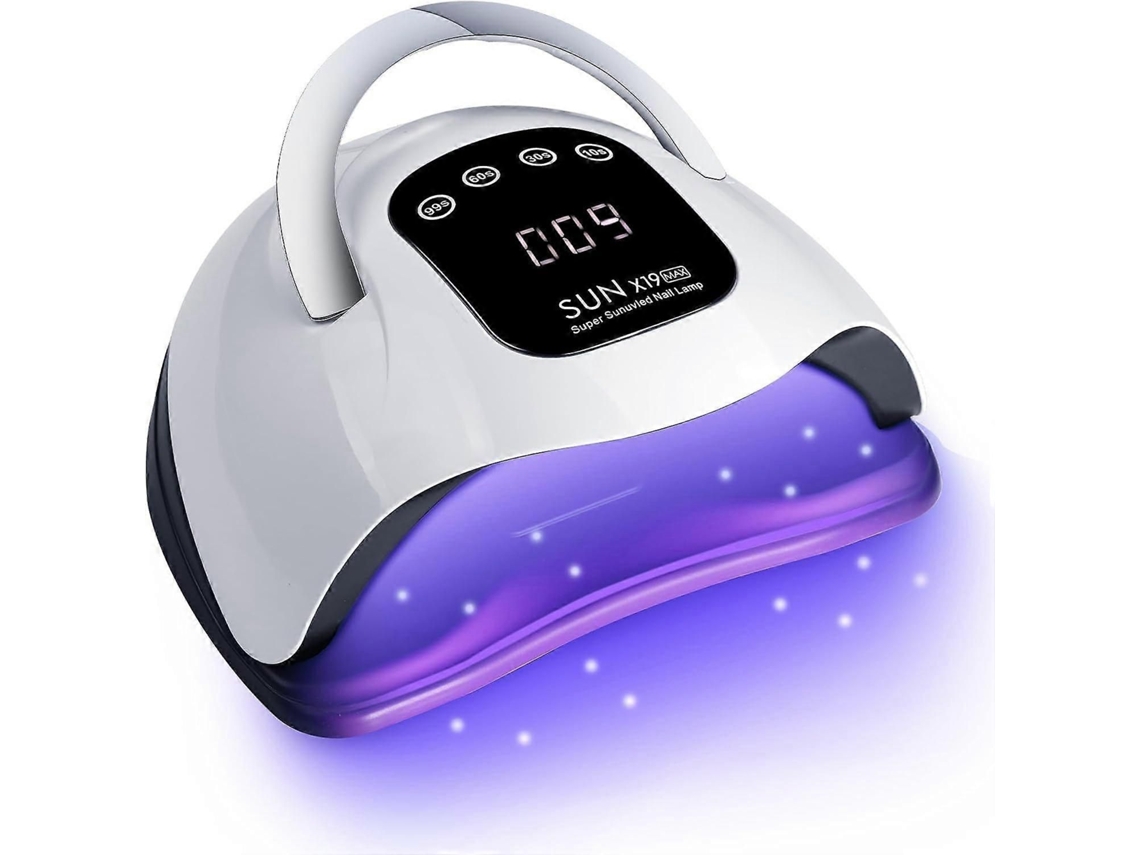 320w Uv Led Nail Lamp Professional Led Nail Dryer For Gel Nails With 72pcs Lamp Beads, Touch Screen 4 Timers And Automatic Sensor Ideal For Home