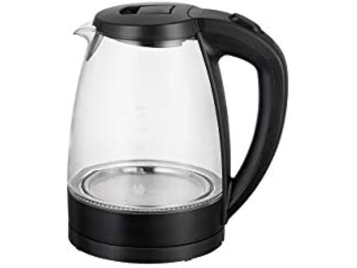 Hervidor de agua de cristal inalámbrico Capacidad 1 7L Potencia 2200W MELCHIONI