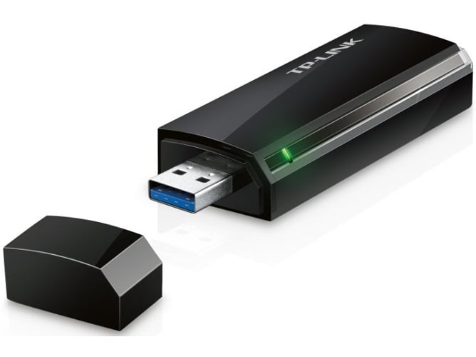 Adaptador WiFi USB TP-LINK ARCHER T4U AC1200 Negro