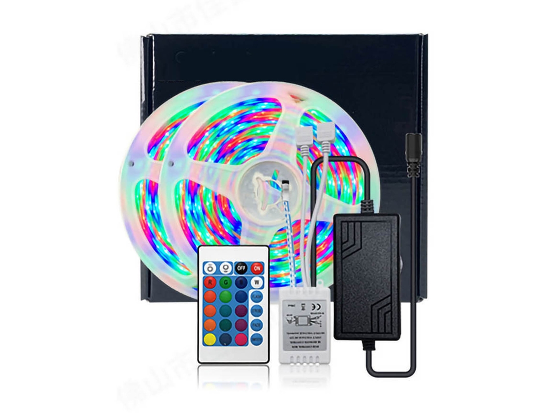 2026-tiras Led Flexibles Wifi Impermeables 12v Dc 5m/16.4ft Para Interior Y Exterior Con Control Infrarrojo