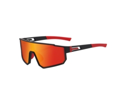 Gafas De Sol De Ciclismo Polarizadas Uv400 Gafas De Ciclismo De Bicicleta De Montaña Al Aire Libre Rojo Gertiz