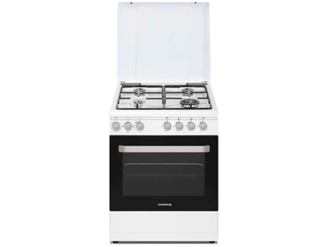 Cocina de gas 63l 4 luces blanca rgg663csw/e - ROSIERES