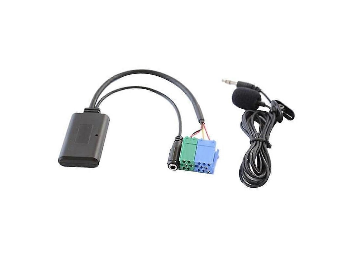 Adaptador Bluetooth Para Música Y Micrófono Manos Libres Para Grande Punto Y 159 A Partir De 2007 Con Puertos De 6 Y 8 Pines.