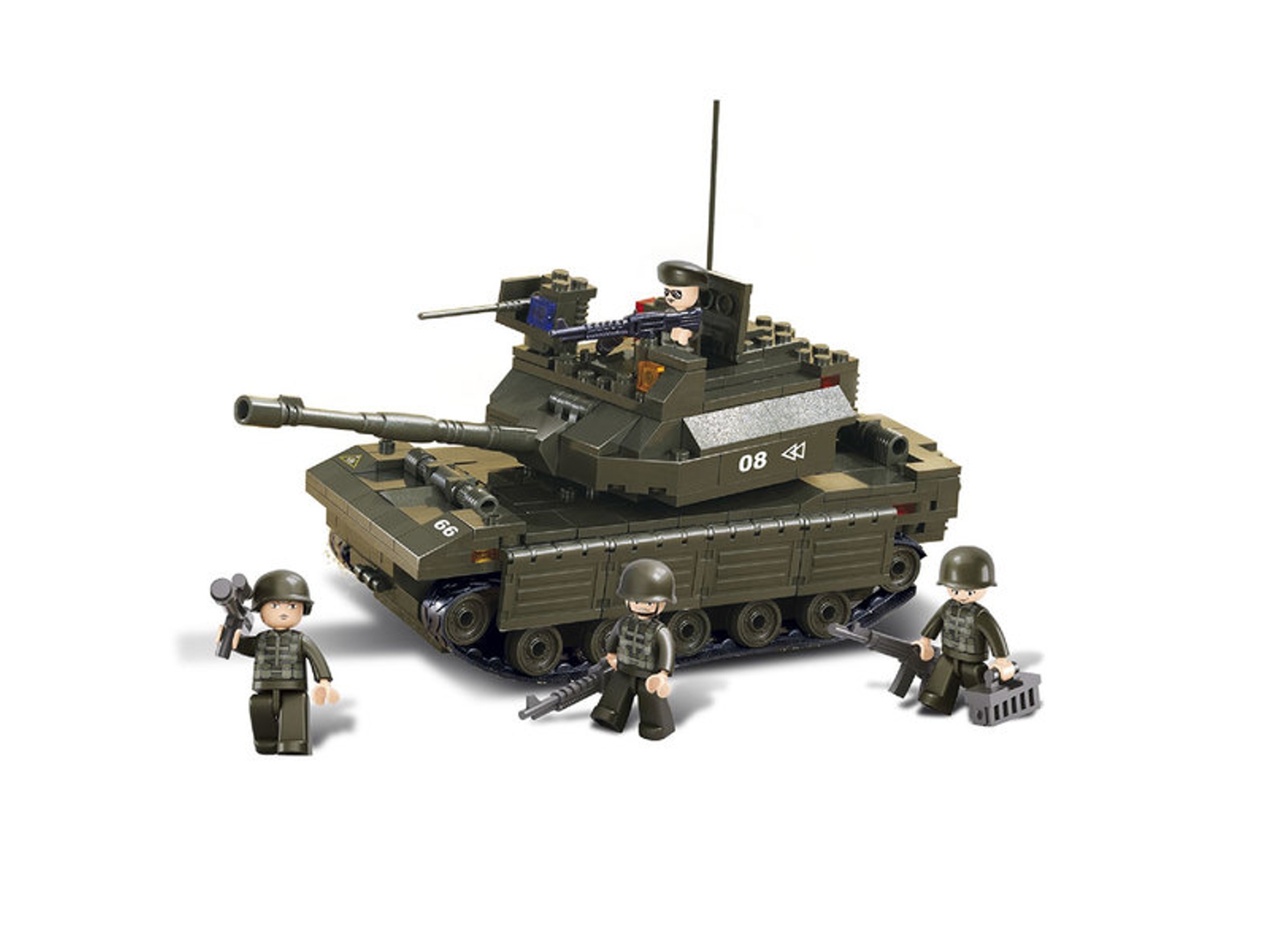 Construcción SLUBAN Army - LF Tanque Guerra (Edad Mínima: 6 - 312 Piezas)
