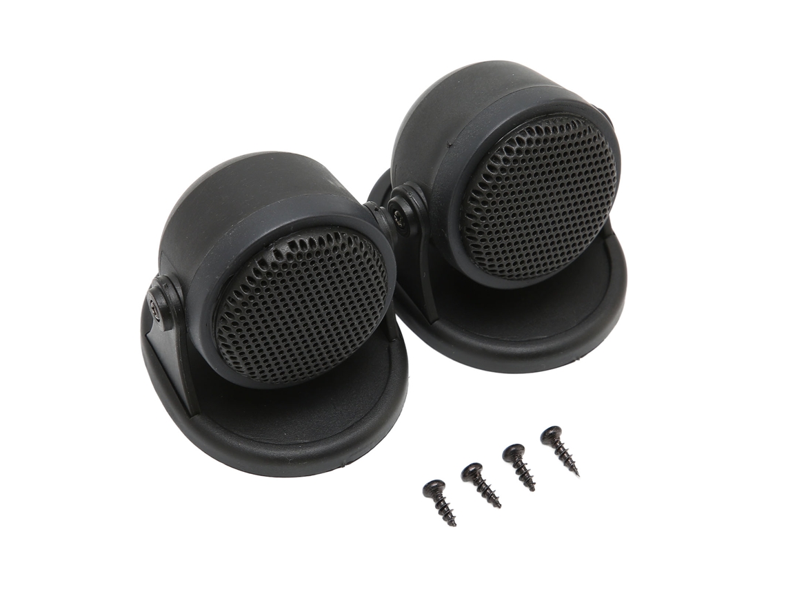 Piezas Tweeter de cúpula para coche, altavoz universal negro de 20 W