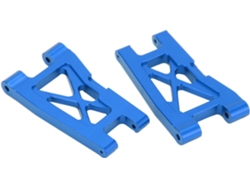 Juegos De Brazos De Suspensión Delanteros Y Traseros De Aluminio Para Latrax Teton Truck 76054/18 Rc-blue