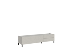 Mueble TV con 1 soporte retráctil/2 cajones 160x42x40 cm Solaria Cashmere