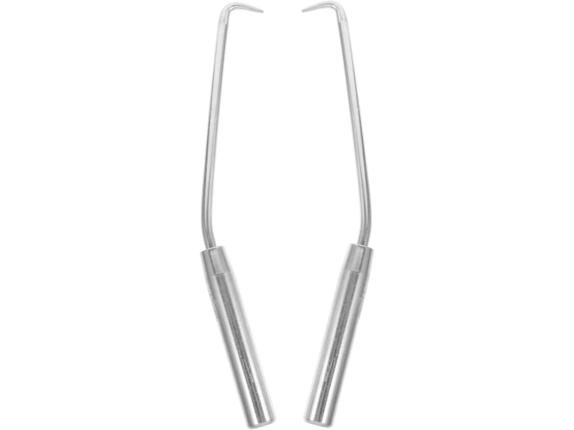 Juego De 2 Ganchos De Sujeción De Acero Macizo De 24 Cm Para