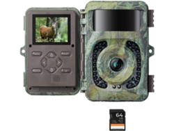Cámara Faune Sauvage De Jeu 4k 48mp, Vision Nocturne Sans Lueur, Temps Déclenchement 0.1s, Objectif